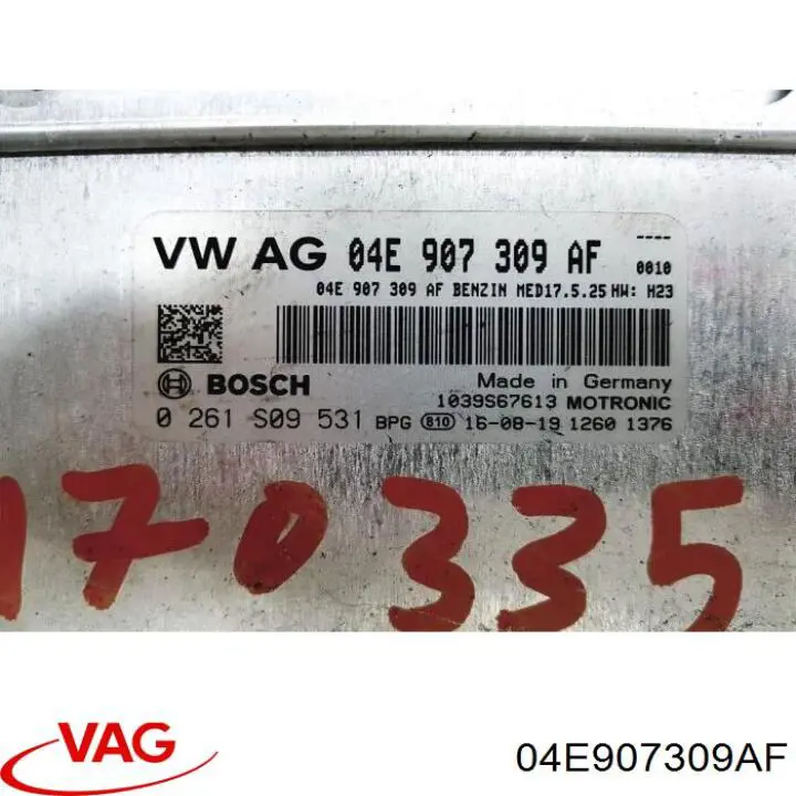  Sterownik silnika Seat Ibiza 4