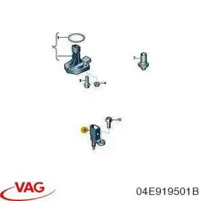 Czujnik temperatury płynu chłodzącego VAG 04E919501B cena, od 16,86 USD