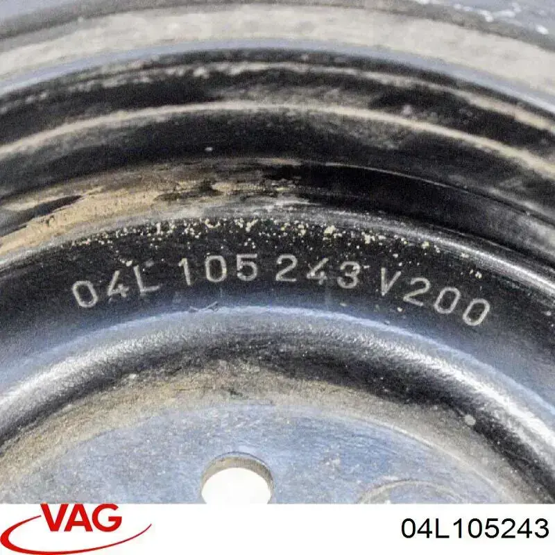 04L105243 VAG Koło pasowe wału korbowego
