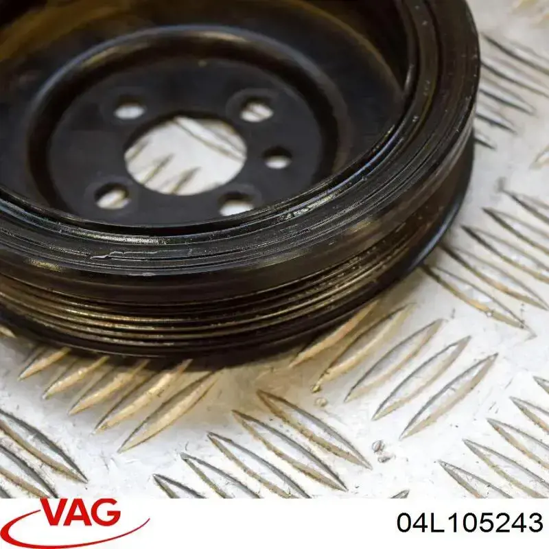Koło pasowe wału korbowego VAG 04L105243 cena, od 92,20 USD