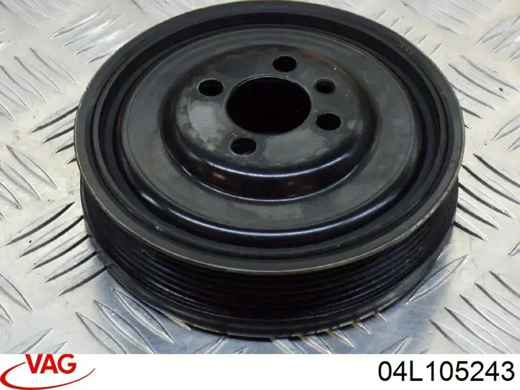 Koło pasowe wału korbowego 04L105243 VAG