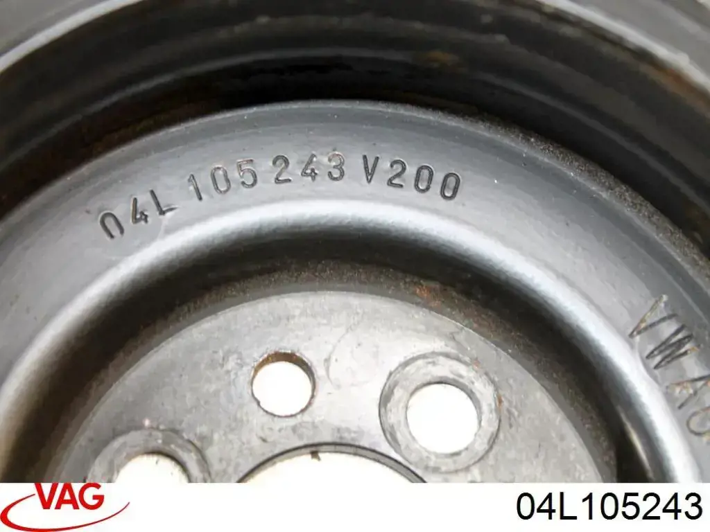 04L105243 VAG Koło pasowe wału korbowego