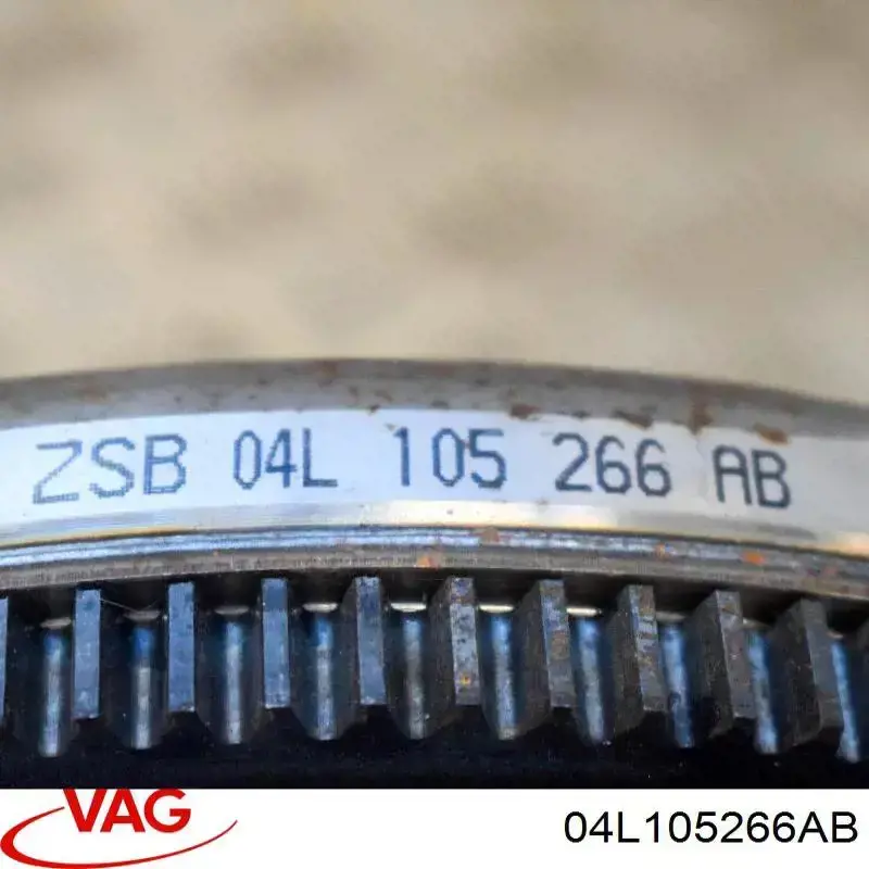 Koło zamachowe silnika VAG 04L105266AB