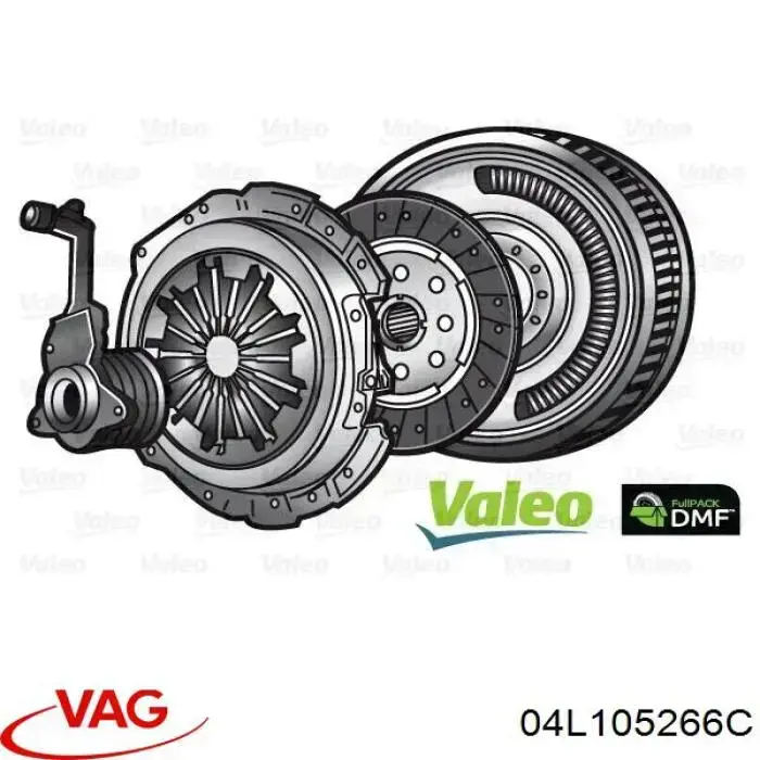 04L105266C VAG Koło zamachowe silnika