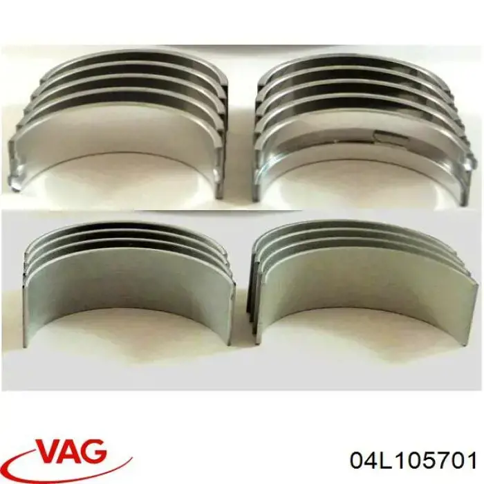 Panewki korbowodowe wału korbowego, zestaw, standardowe (STD) Seat Ibiza V hatchback (KJ1, KJG) (2017 - 2026) cena, od 53,03 USD