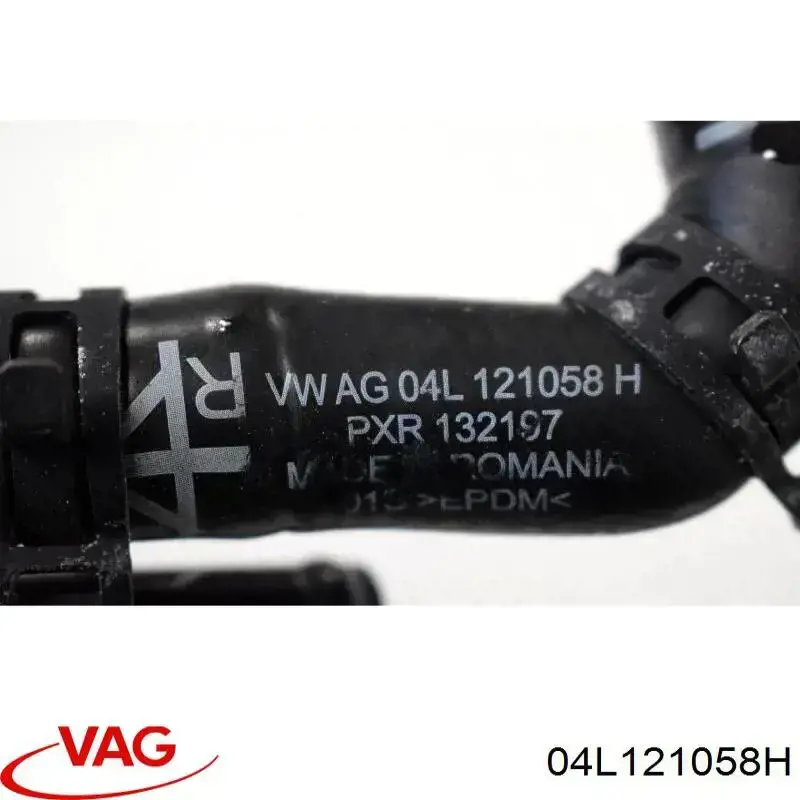 Przewód (króciec) układu chłodzenia 04L121058AC VAG