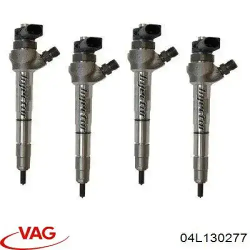 Wtryskiwacz paliwa VAG 04L130277 cena, od 90,24 USD