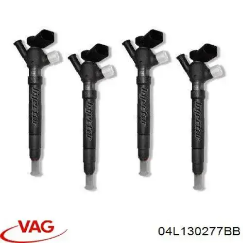 Wtryskiwacz paliwa VAG 04L130277BB cena, od 291,63 USD