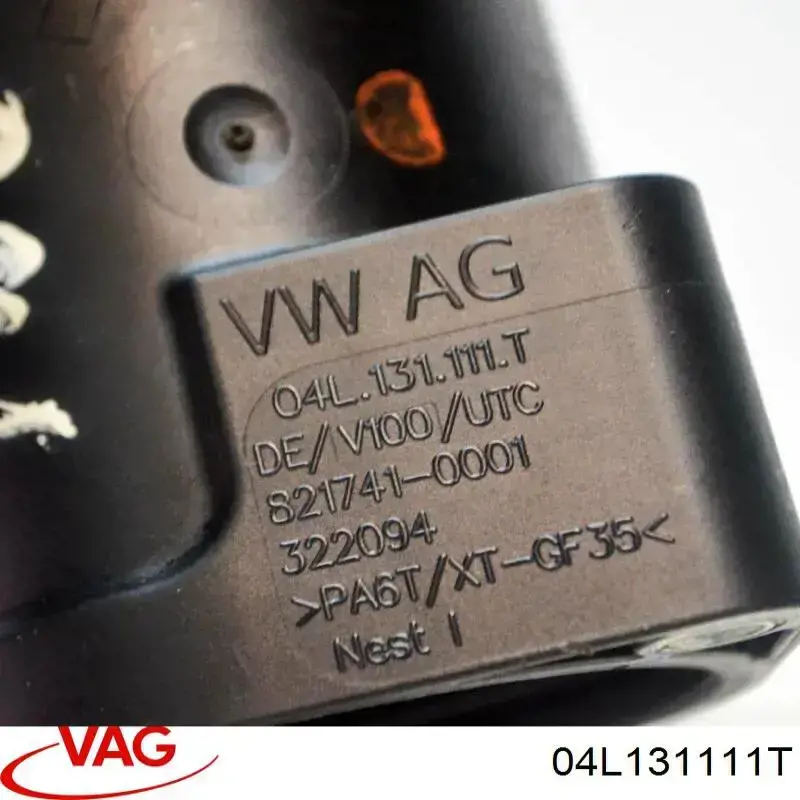 Do koszyka 04L131111T VAG Rurka (przewód) dopływu oleju do turbiny