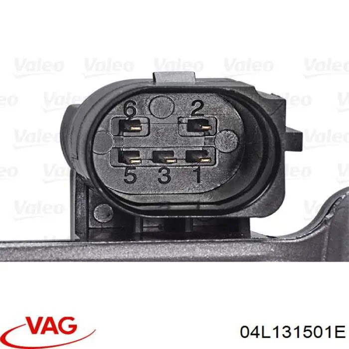 Do koszyka 04L131501E VAG Zawór recyrkulacji spalin EGR
