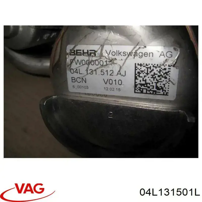 Zawór recyrkulacji spalin EGR VAG 04L131501L cena, od 142,84 USD