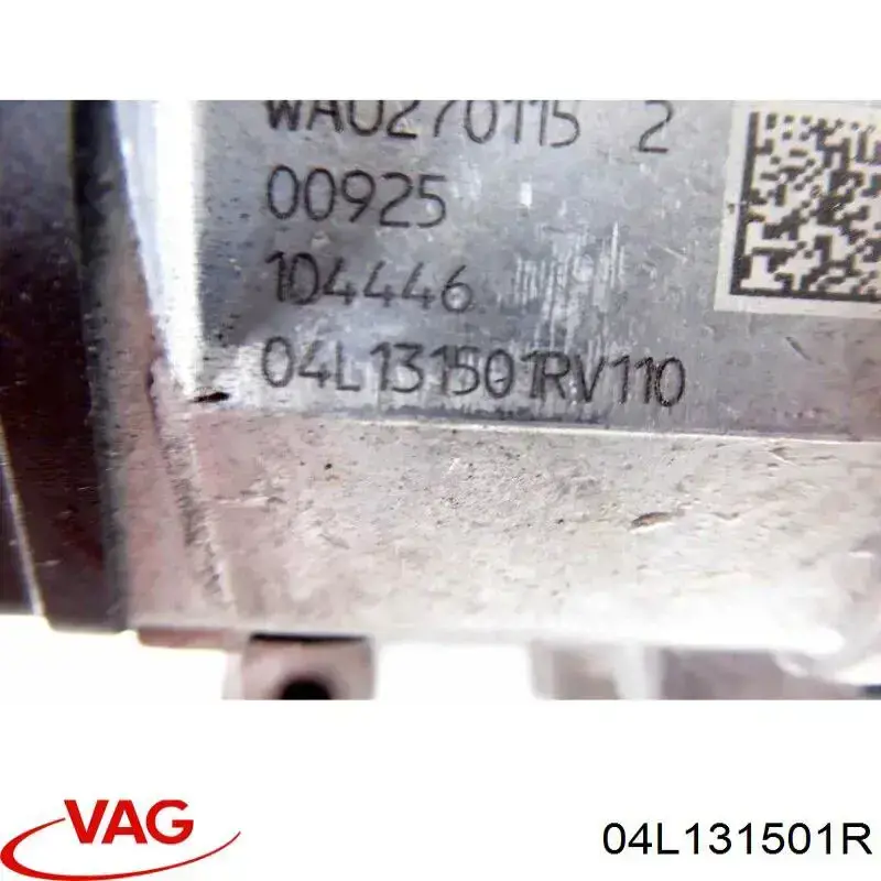 Do koszyka 72147559D VAG Zawór recyrkulacji spalin EGR