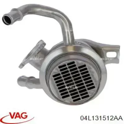 Do koszyka 04L131512AA VAG Chłodnica układu recyrkulacji spalin EGR