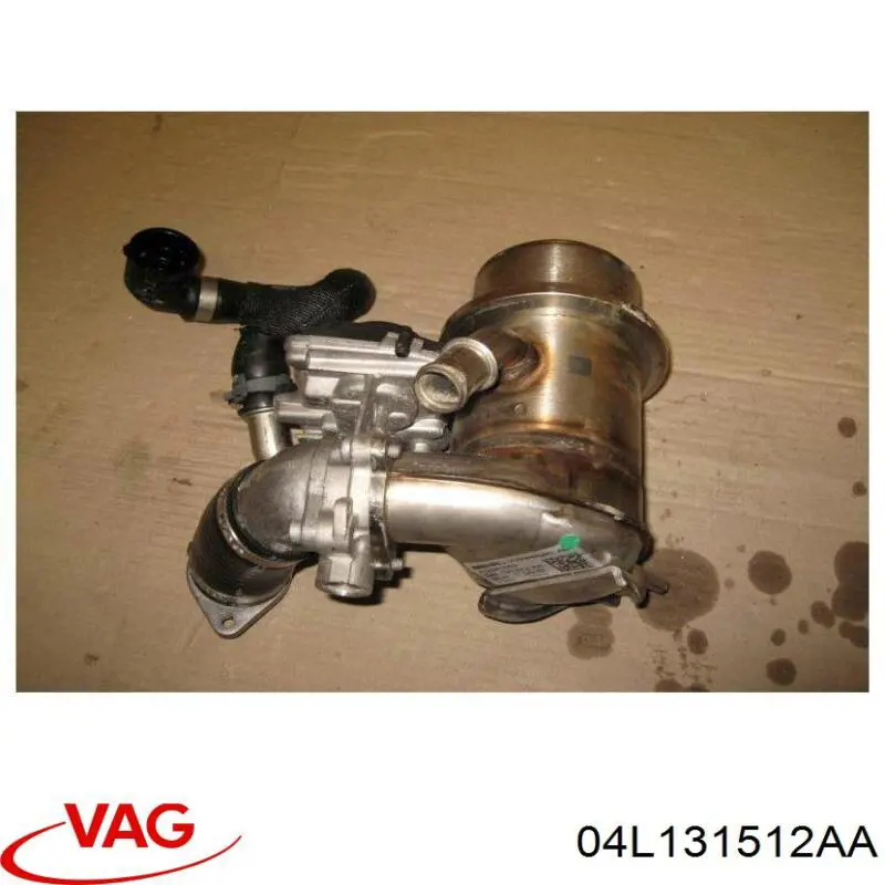 04L131512AA VAG Chłodnica układu recyrkulacji spalin EGR