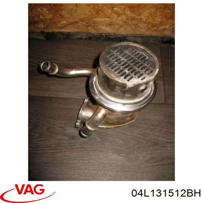 Do koszyka 04L131512BH VAG Chłodnica układu recyrkulacji spalin EGR