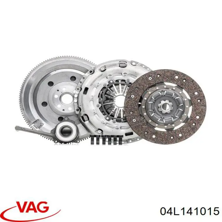 Zestaw sprzęgła (3 części) VAG 04L141015 cena, od 135,32 USD