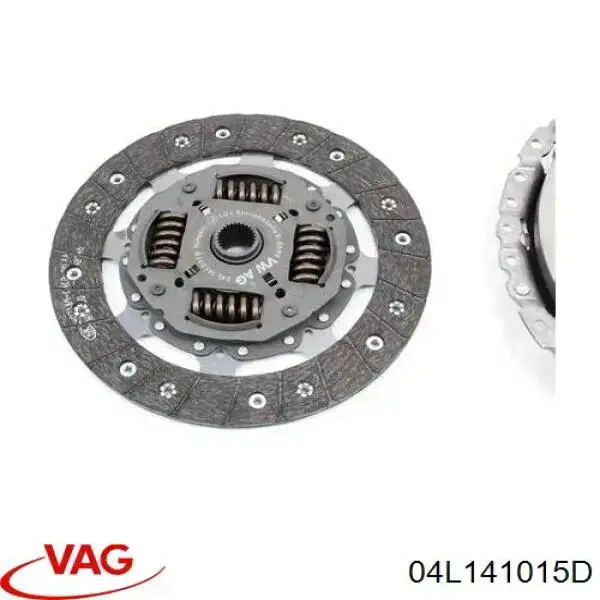 Zestaw sprzęgła (3 części) VAG 04L141015D cena, od 129,12 USD