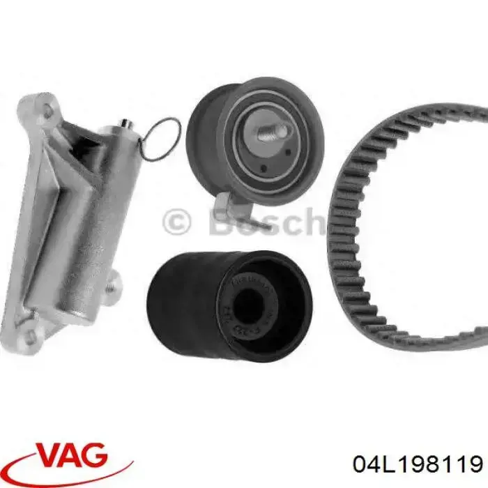 Pasek rozrządu, zestaw VAG 04L198119 cena, od 132,73 USD