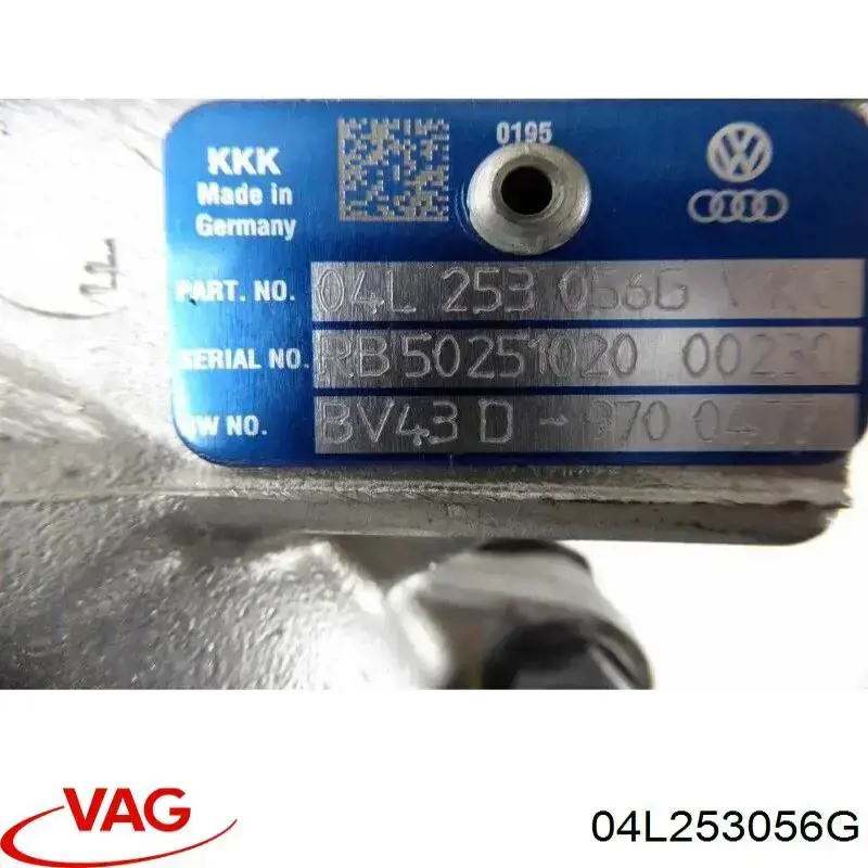 Turbina VAG 04L253056G