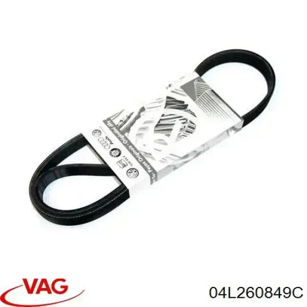 Pas napędowy mechanizmów VAG 04L260849C cena, od 10,87 USD