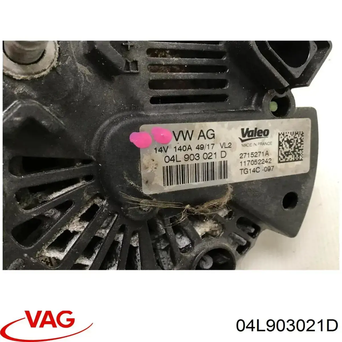 Alternator VAG 04L903021D