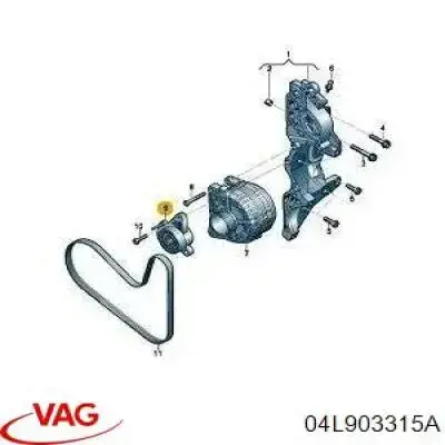 04L903315A VAG Napinacz paska napędowego