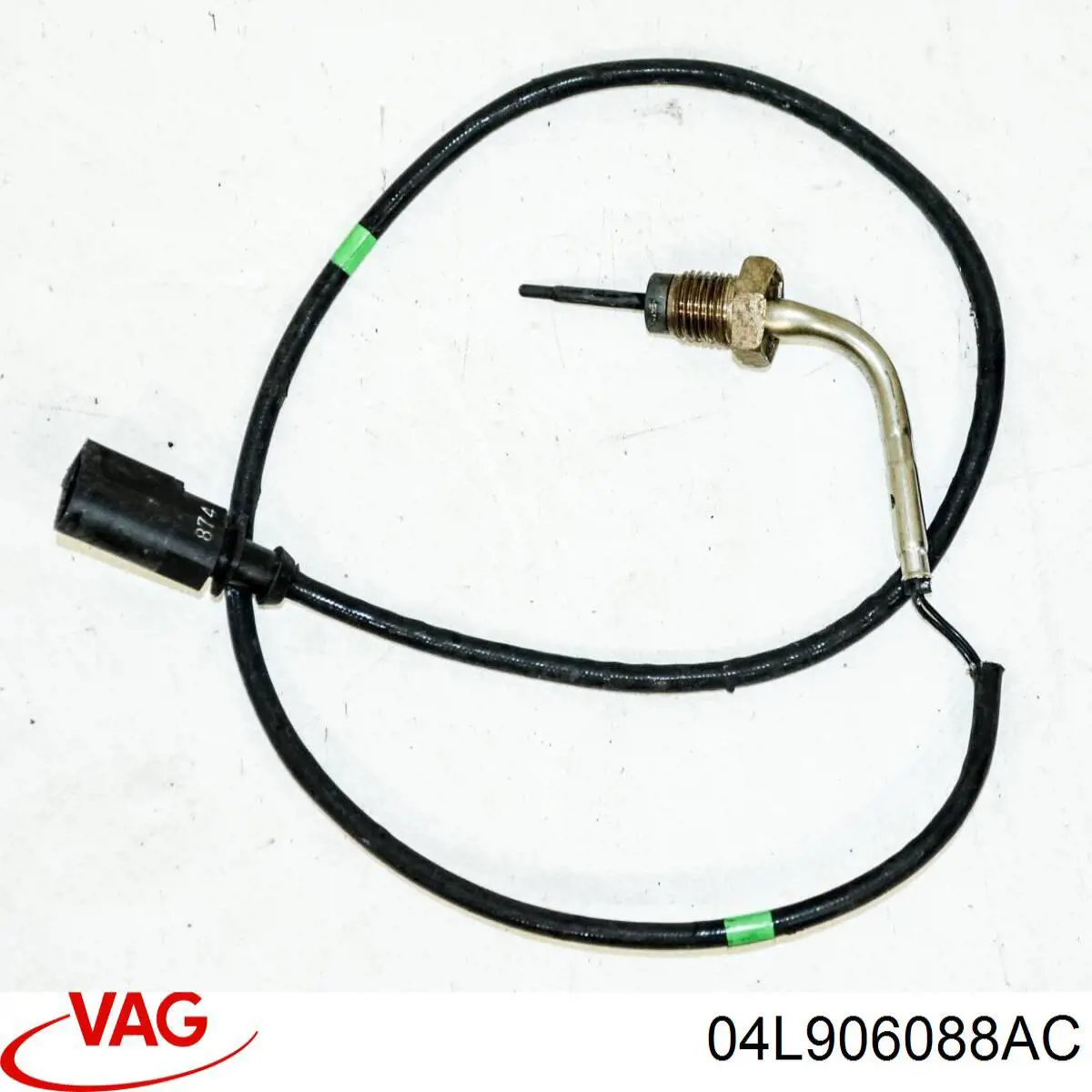 Do koszyka 04L906088EE VAG Czujnik temperatury spalin, przed katalizatorem