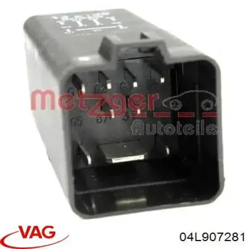 Przekaźnik świec żarowych VAG 04L907281 cena, od 51,08 USD