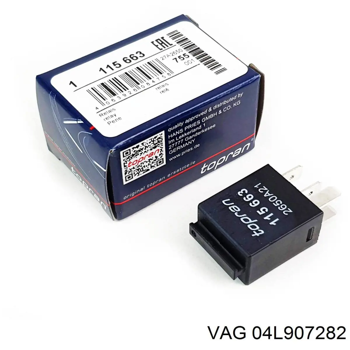 Przekaźnik świec żarowych VAG 04L907282 cena, od 104,83 USD