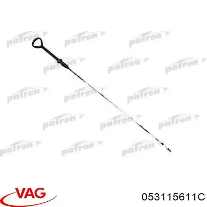 Do koszyka 053115611C VAG Bagnet poziomu oleju w silniku