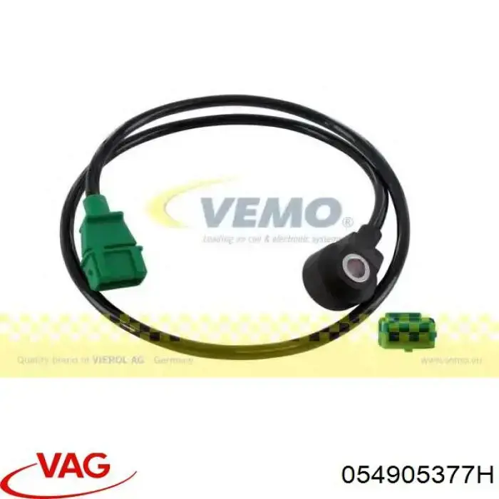 Do koszyka 054905377H VAG Czujnik stukowy (czujnik spalania stukowego)