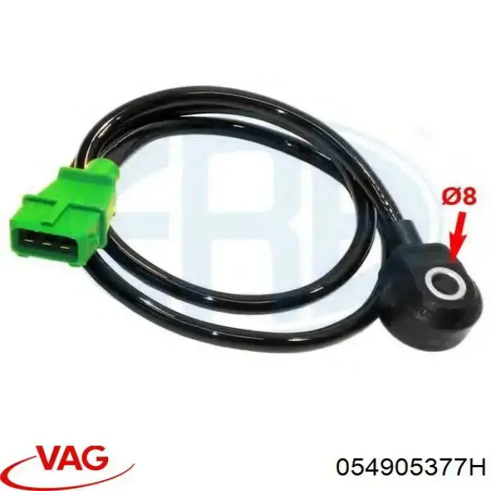 Do koszyka 054905377H VAG Czujnik stukowy (czujnik spalania stukowego)