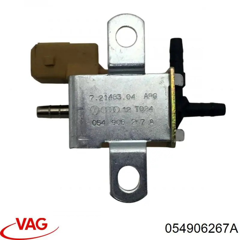 Zawór elektromagnetyczny regulacji klapy EGR VAG 054906267A cena, od 135,76 USD