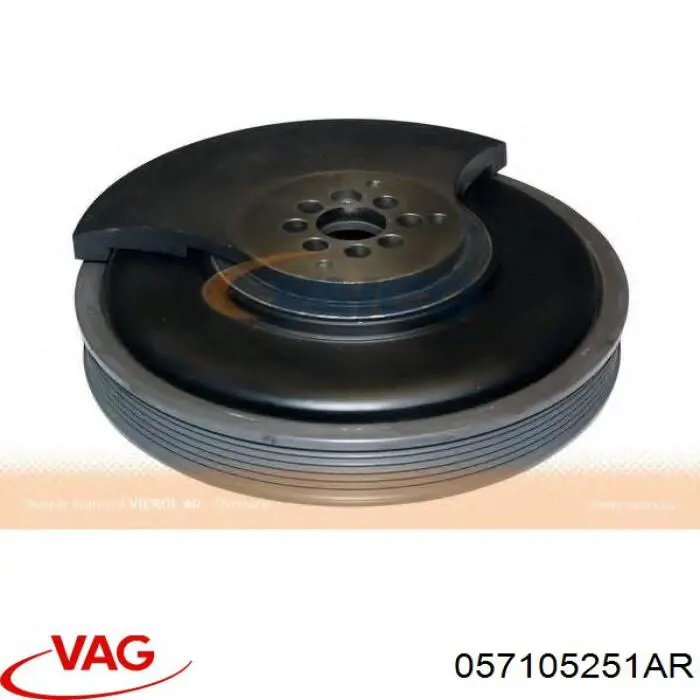 057105251AR VAG Koło pasowe wału korbowego