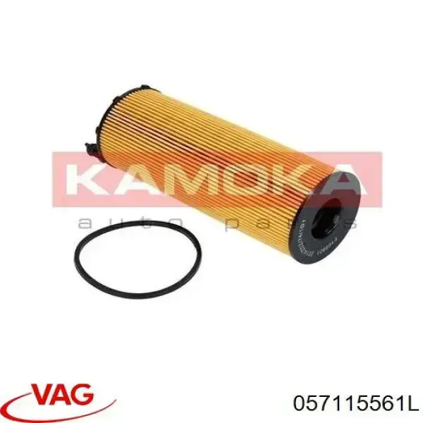 Do koszyka 057115561L VAG Filtr oleju