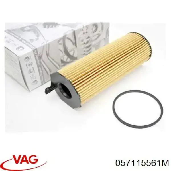 Do koszyka 057115561M VAG Filtr oleju