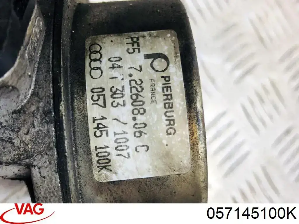 Do koszyka 057145100K VAG Pompa podciśnienia