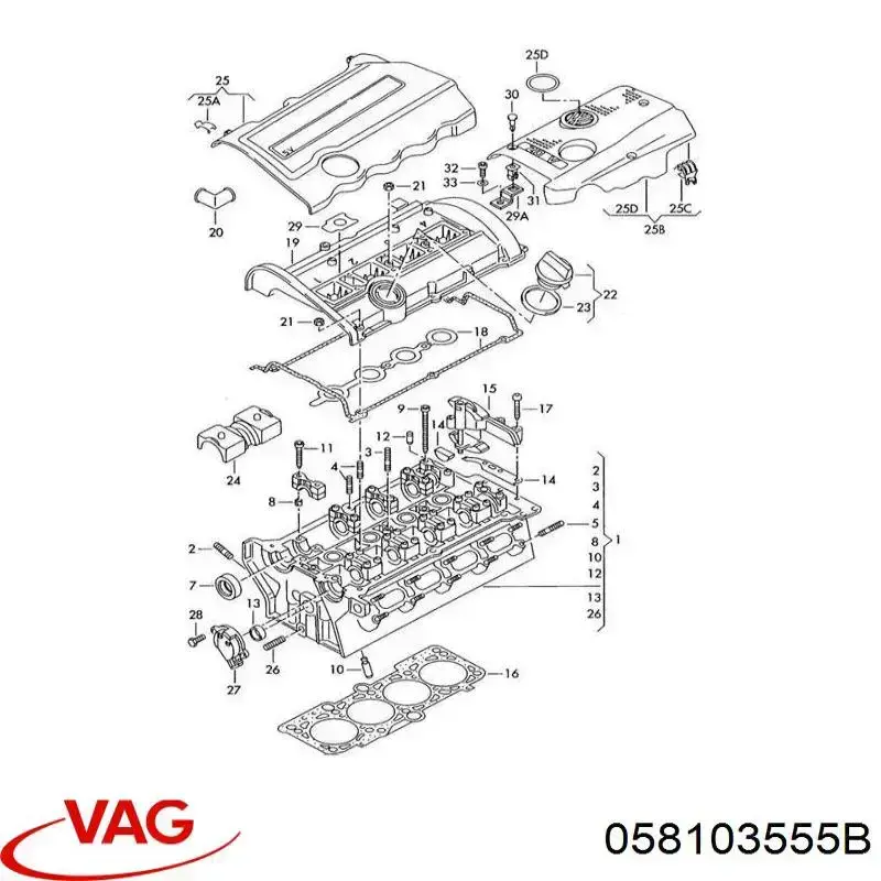 Separator oleju układu wentylacji kadłuda (bloku silnika) Volkswagen Sharan 1 (7M8, 7M9, 7M6)