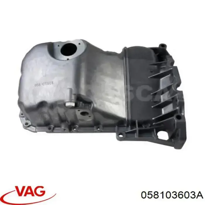Miska olejowa silnika 058103603A VAG