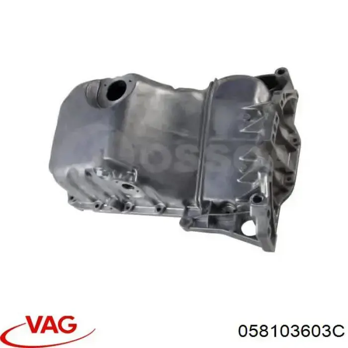 Miska olejowa silnika 058103603C VAG