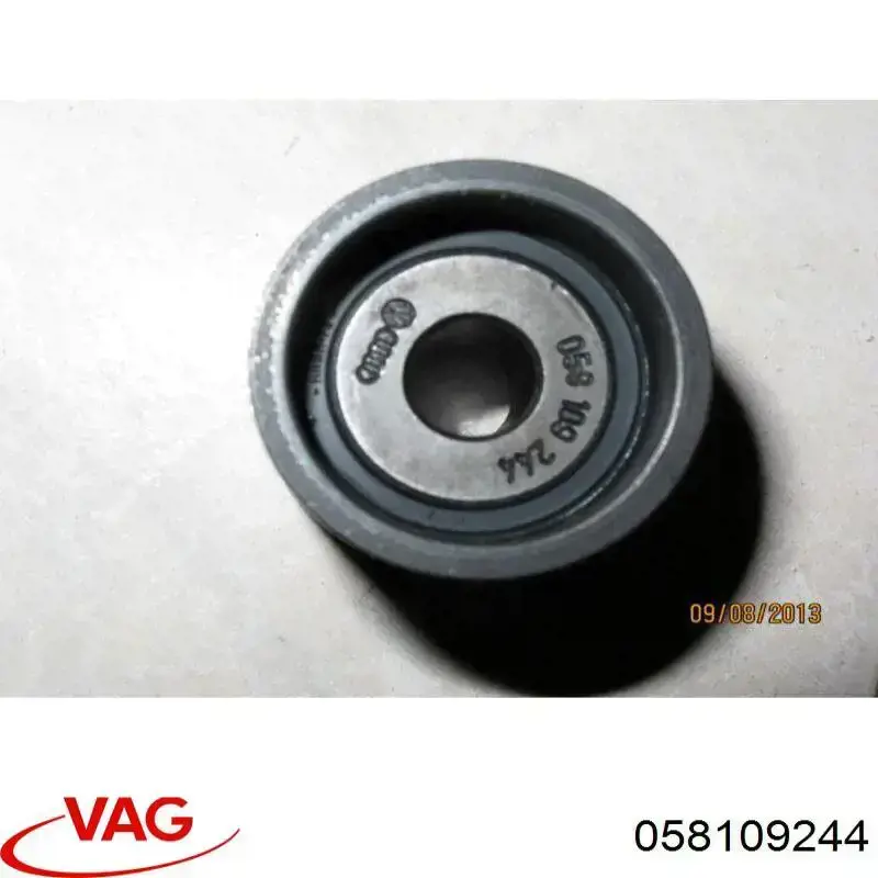 Do koszyka 058109244 VAG Rolka prowadząca kierunkowa paska rozrządu