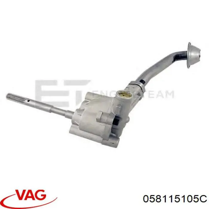 Pompa oleju VAG 058115105C cena, od 45,40 USD