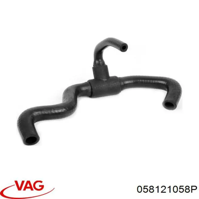 Przewód (króciec) układu chłodzenia VAG 058121058P cena, od 34,17 USD
