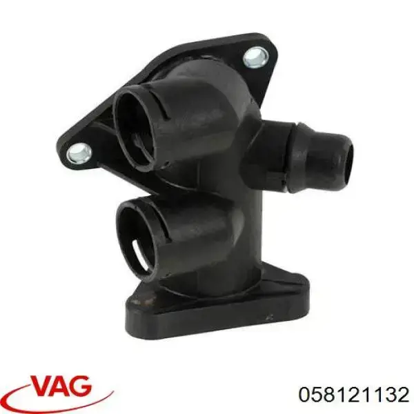 Do koszyka 058121132 VAG Kołnierz układu chłodzenia (trójnik)