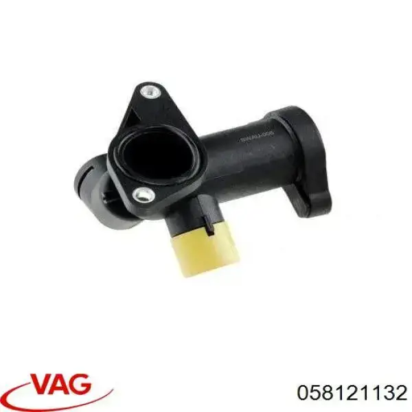 Kołnierz układu chłodzenia (trójnik) 058121132 VAG