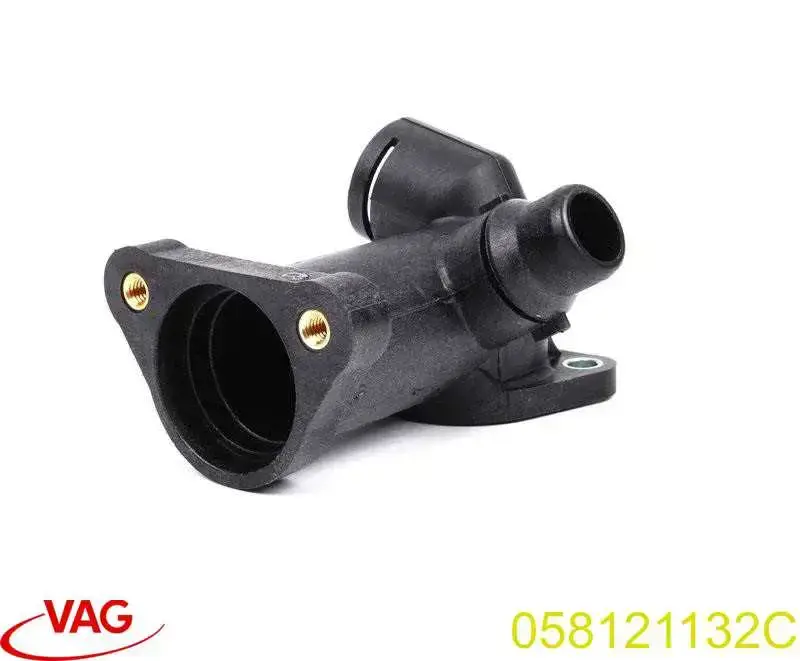 Kołnierz układu chłodzenia (trójnik) VAG 058121132C cena, od 8,01 USD