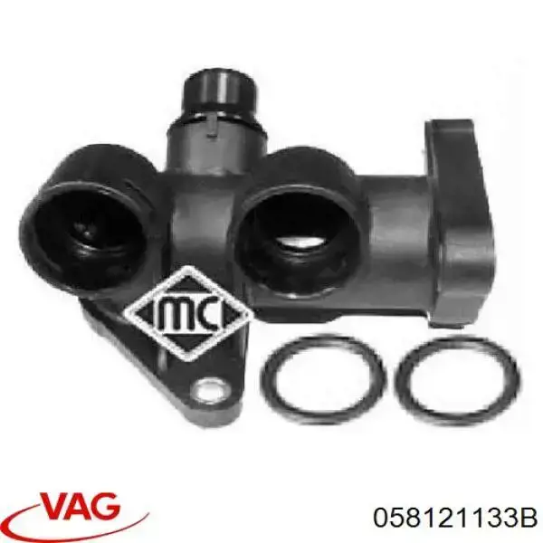 058121133B VAG Kołnierz układu chłodzenia (trójnik)