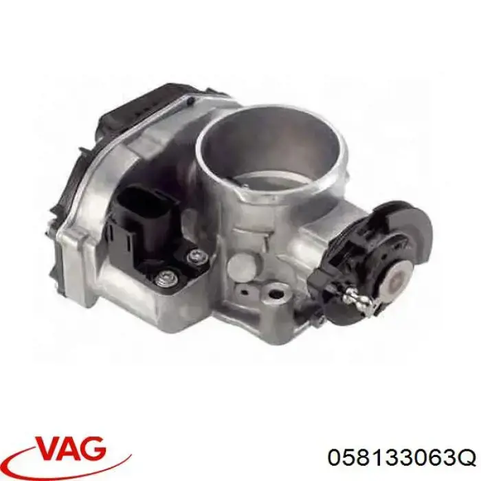 Przepustnica, komplet 058133063Q VAG