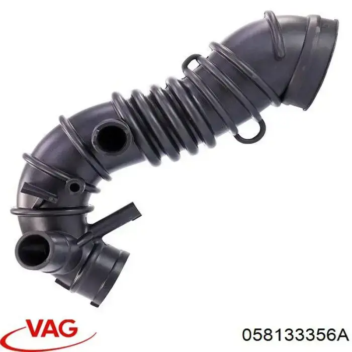 Króciec powietrza, przepływomierz VAG 058133356A cena, od 26,36 USD
