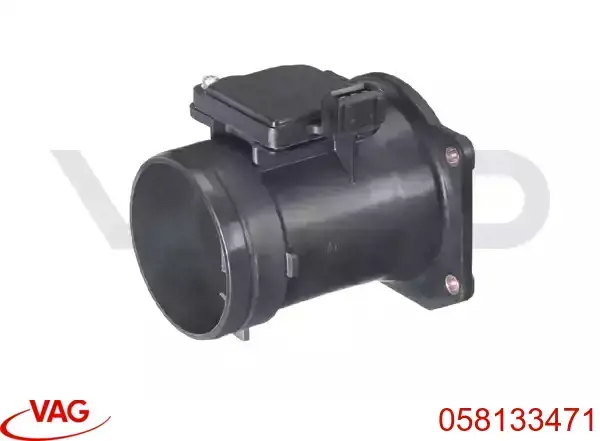 Czujnik przepływu powietrza, przepływomierz powietrza M.A.F. VAG 058133471 cena, od 64,76 USD